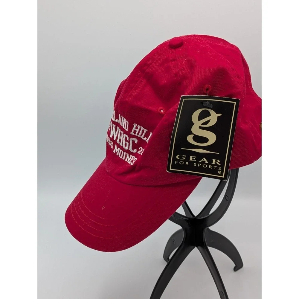 Gear‎ For Sports Golf Hat - Red - Woodland Hills GC Iowa OSFM NWT